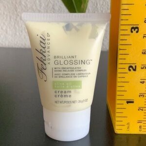 Fekkai Advanced Brilliant Glossing with Olive Oil Hair Cream.